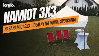 Nasz Namiot 3x3 Idealny na targi i spotkania [upl. by Retrac61]