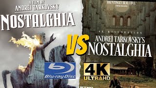 THE 4K of The Year NOSTALGHIA 1983 4K Ultra HD vs Bluray Comparison from kinolorber [upl. by Kingsley943]