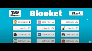 HOW TO FLOOD YOUR BLOOKET LOBBY WITH BOTS  NEW 2022 [upl. by Bord]