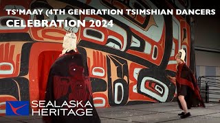 Ts’maay 4th Generation Tsimshian Dancers Celebration2024 I Sealaska Heritage [upl. by Pontus278]