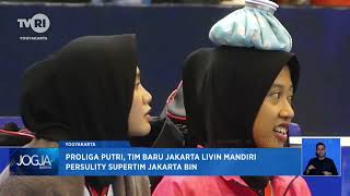 Proliga PutriTim Baru Jakarta Livin Mandiri Persulity Supertim Jakarta Bin [upl. by Ahsinal]