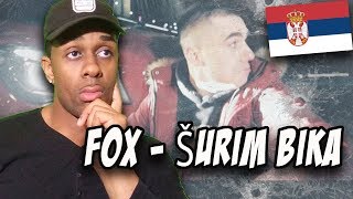 SERBIAN RAP REACTION  Fox  Šurim Bika Official Video REACTION [upl. by Karrie]