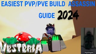 The MOST Powerful Assassin Build in Vesteria Tutorial amp Gameplay  VESTERIA  ROBLOX [upl. by Victorine]