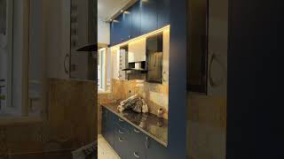 woodworkmodular kitchen kitchen new designshort videocarpenter kitchen design [upl. by Ardle]