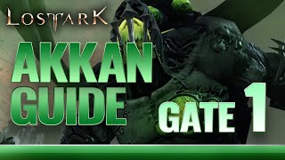 AKKAN Legion Raid  GATE 1 Detailed Guide [upl. by Alledi924]