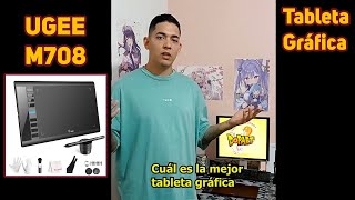 La Mejor TABLETA GRÁFICA para Principiantes I CalidadPrecio I UGEE M708 Review [upl. by Xantha]