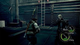 Resident Evil 5  Albert Wesker final boss fight Part 12 [upl. by Ifen]