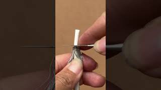 Correct antenna wire connection technique diy construction [upl. by Tteraj419]