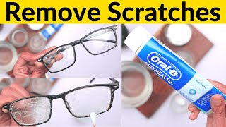 How to Remove Scratches from Polycarbonate Glasses Lenses Glasses Scratch Repair [upl. by Barsky578]