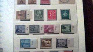 My German Stamp Collection Deutsches Reich 1933 to 1945 [upl. by Southard]