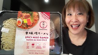 Taste of Noodles Tuesday…Spicy Miso Ramen Kit by SHINSENNA [upl. by Urissa]