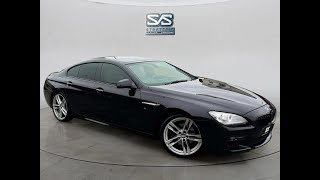 BMW 6 SERIES GRAN COUPE30 640d M Sport Saloon Diesel 313bhp [upl. by Byrom]