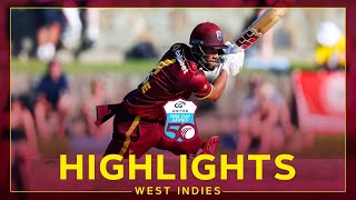 Highlights  West Indies v England  Shai Hope Strikes 68 But Visitors Win  2nd CG United ODI [upl. by Uke89]