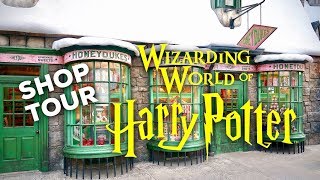 HARRY POTTER SHOP TOUR Honeydukes  WIZARDING WORLD UNIVERSAL ORLANDO [upl. by Akapol335]