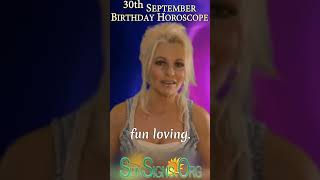 30th September Birthday Horoscope ♎️ Born On September 30  Happy Birthday  SunSignsOrg  shorts [upl. by Anora691]