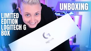 Unboxing Limited Edition G502 10 Year Anniversary Box LogitechGPartner [upl. by Aynnat]