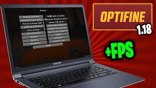 DESCARGAR OPTIFINE para Minecraft 118 Mejor Configuración para FPS [upl. by Airehtfele]