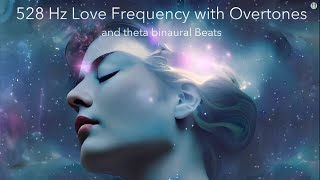 528 Hz Healing Love Frequency  Theta Binaural Beats  DNA Regeneration Music for 1 Hour [upl. by Kirst478]