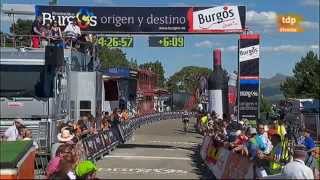 Nairo Quintana Campeón vuelta a burgos Etapa 5 [upl. by Jaunita]