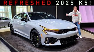 2025 Kia K5  REFRESHED but is it BETTER than the New Camry [upl. by Alveta]