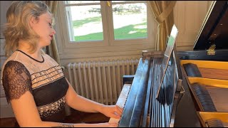 Chopin Nocturne Op 62 No 1 in B Major  Haley Myles [upl. by Barbe558]