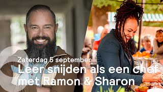 BinnensteBuiten Thuis  Leer snijden met Sharon en Ramon [upl. by Colinson]