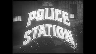 Police Station  Rare 1959 TV show [upl. by Oric]