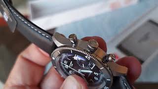 Blancpain Air Command Chronograph  Homage  by Mysterious Code  UnBoxing [upl. by Ander159]