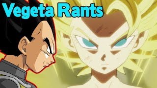 VEGETA RANTS About quotCaulifla Vs Gokuquotamp MORE [upl. by Mickey]