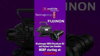 Blackmagic Design and Fujinon THREE Fantastic Lens Bundles [upl. by Aitat]