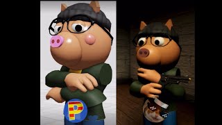 PghLFilms Vs DeckoDog A Piggy Eyelashes Style Animation Credits To PghLFilmsPiggy RP [upl. by Eceinehs]