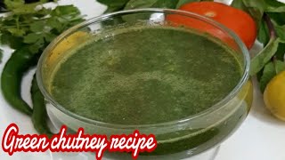 Green chutney recipe  hari chutney  how to make green chutney  Ramadan special recipe 2021 short [upl. by Biagio]