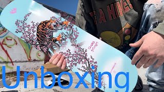 Powell peralta Flight Deck Sakura Yosozumi Unboxing [upl. by Cissiee885]