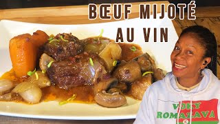 Bœuf Bourguignon  Tradition Culinaire Française [upl. by Limemann]