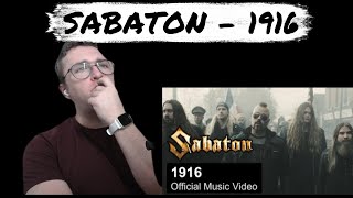 SABATON  1916  Aussie Metalhead Reaction [upl. by Darnoc]