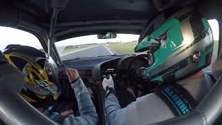 Rj developments BMW E36 S54 onboard Blyton Park race track [upl. by Kal]