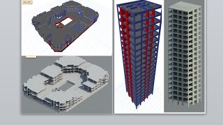 Export Model from Etabs to Revit Structure for Detailing [upl. by Ellord801]