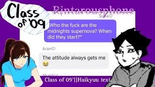 Class of 09Haikyuu texts Rintarousphone [upl. by Earvin]