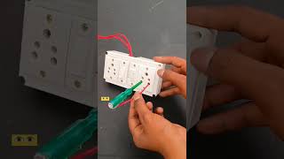 How to check neutral with tester diy electrical tester ytshort electricity short diylrojects [upl. by Eelyahs650]