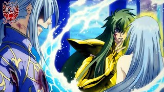 PELEA COMPLETA DÉGEL de ACUARIO vs UNITY de DRAGÓN MARINO  Saint Seiya The Lost Canvas [upl. by Tamberg]