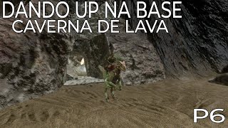 UPANDO A BASE E FAZENDO A CAVERNA DE LAVA EP6 ARK MOBILE Ark Mobile [upl. by Chamberlain224]