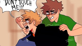 Bnha AU sad comic Full P4P5  My Hero Academia Comic Dub [upl. by Alaaj]