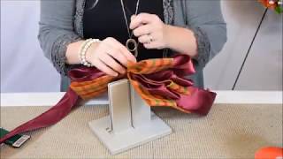 Easy Bowdabra Bow Tutorial  How To Make A Bow [upl. by Orgel]