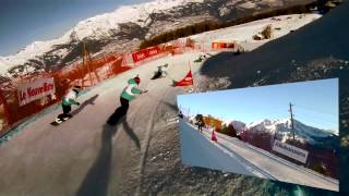 Montafon Opening  FIS Snowboardcross Weltcup 6  8 Dezember 2012 [upl. by Seuqram607]