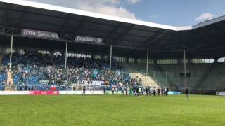 SV Waldhof feiert Qualifikation für die Aufstiegsspiele zur 3 Liga [upl. by Balmuth]