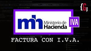 Factura electrónica con IVA en Hacienda ATV [upl. by Drexler]