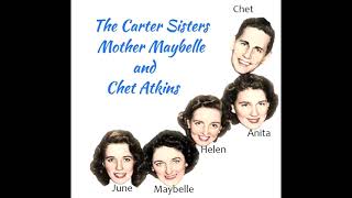 Debut Carter Sisters Mother Maybelle Chet Atkins Program 11 on KWTO ABC nationally syndicated 1950 [upl. by Nesahc]