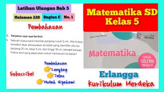 1  1 Sebuah kubus kecil memiliki panjang rusuk 5 cm Jika kubus tersebut akan dimasukkan ke balok [upl. by Etti]