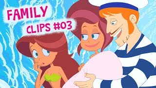 Zig amp Sharko  Family Clips3  HD [upl. by Ellecram]