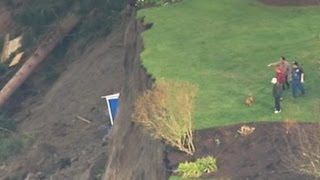 Washington Homes on Edge After Massive Landslide [upl. by Avera]